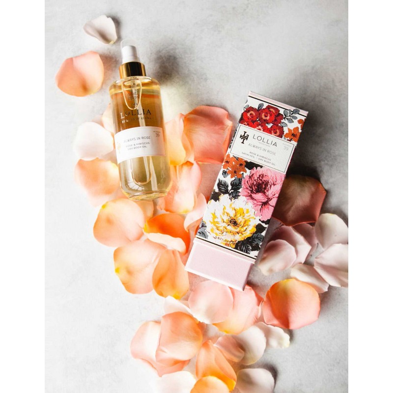 Lollia Always In Rose Dry Body Oil 