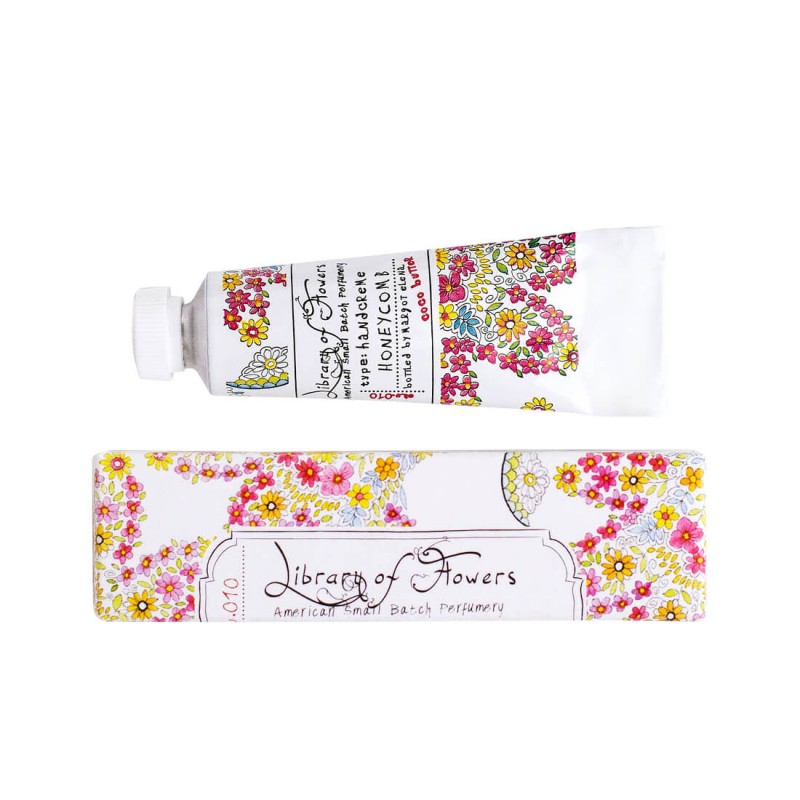 Library of Flowers Honeycomb Petite Treat Handcreme