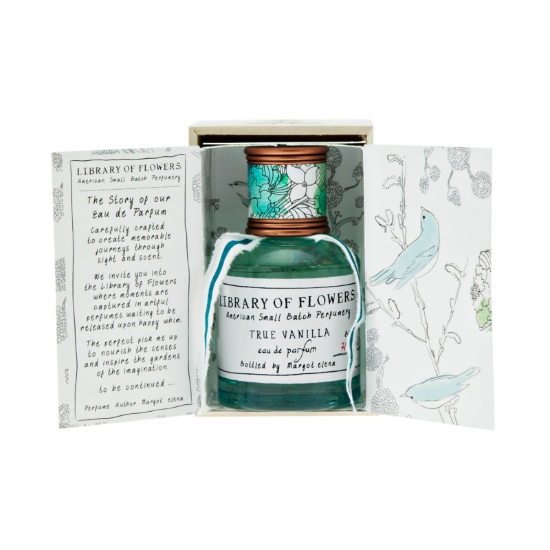 Library of Flowers True Vanilla Eau de Parfum 50ml