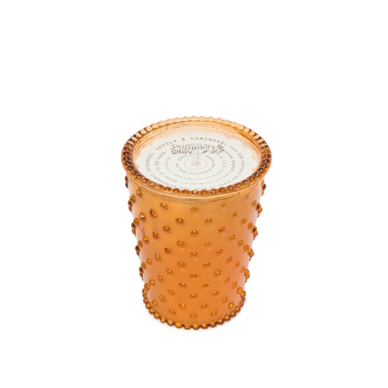 Simpatico Pumpkin & Clove #28 Hobnail Glass Candle