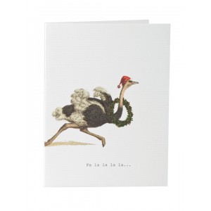 TokyoMilk Card Fa La La La La (Ostrich)