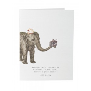 TokyoMilk Card Ignore The Elephant