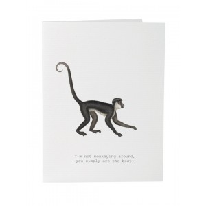 TokyoMilk Card Monkeying Around