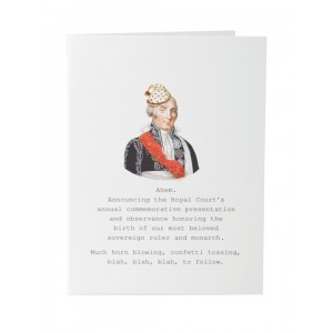 TokyoMilk Card Announcing The Royal Court