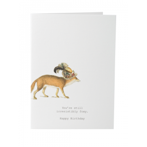 TokyoMilk Card Still Irresistably Foxy