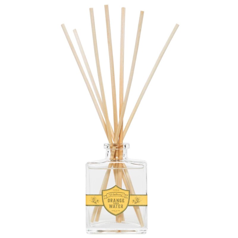 U.S. Apothecary Orange Water Reed Diffuser Set 8oz 