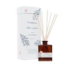 U.S. Apothecary Juniper & Geranium Reed Diffuser Set 8oz