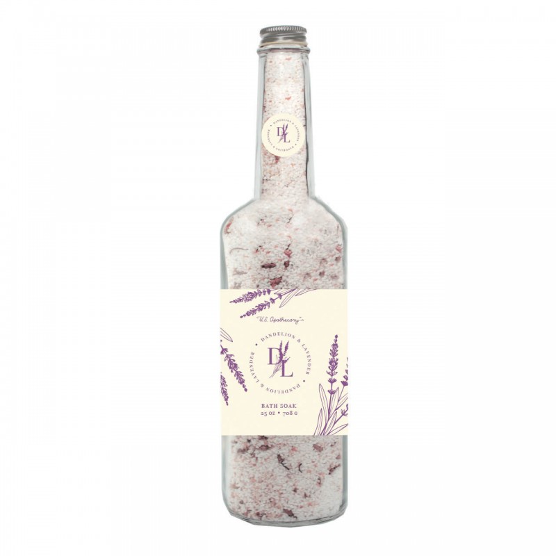 U.S. Apothecary Dandelion & Lavender Bath Soak