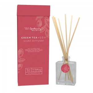 U.S. Apothecary Green Tea & Goji Reed Diffuser Set 8oz