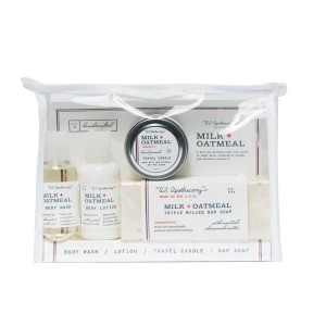 U.S. Apothecary MILK + OATMEAL Travel Set 