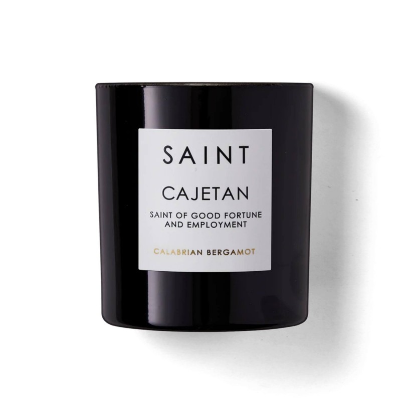 SAINT Cajetan Saint of Good Fortune and Employment 11oz Candle 