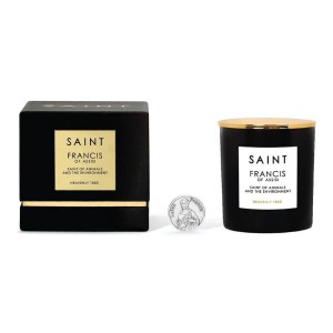 SAINT Francis of Assisi Saint of Animals 11oz Candle 