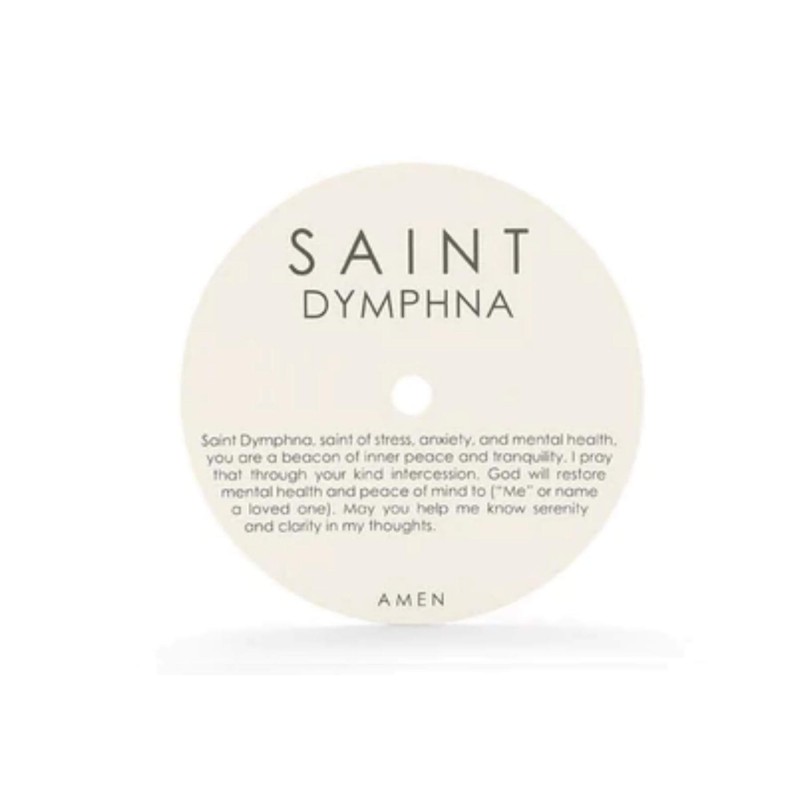 SAINT Dymphna Saint of Stress, Anxiety and Mental Health 11oz Candle 